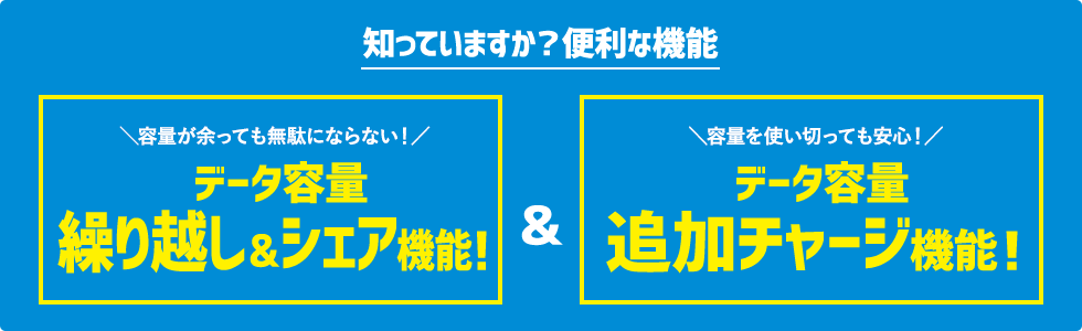 知っていますか？便利な機能