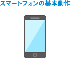 スマートフォンの基本動作