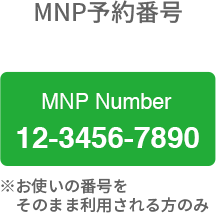 MNP予約番号