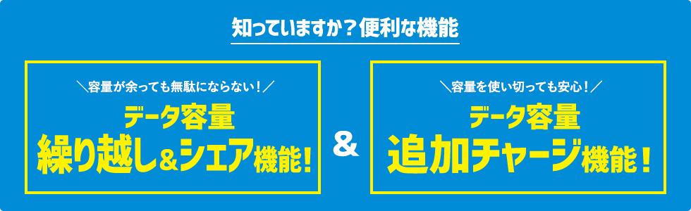 知っていますか?便利な機能